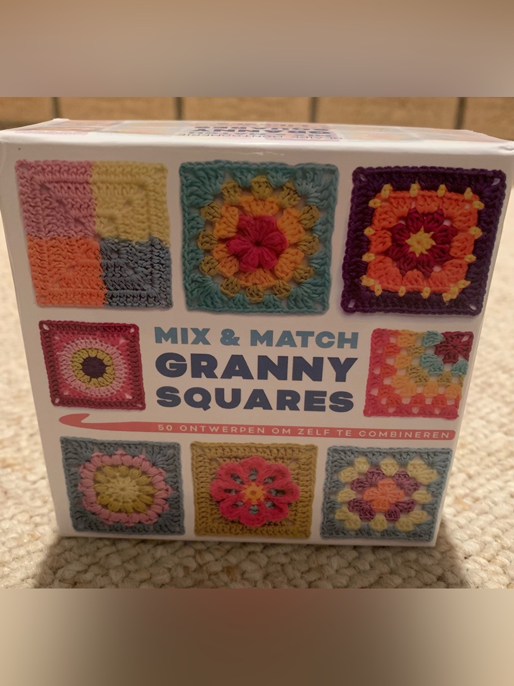 Mix & Match Granny Squares Crochet Deck, 50 Patterns